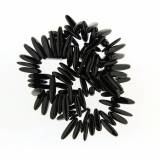 Margele Bijuterii Obsidian Curcuberu 13 x 6 - 24 x 6 mm